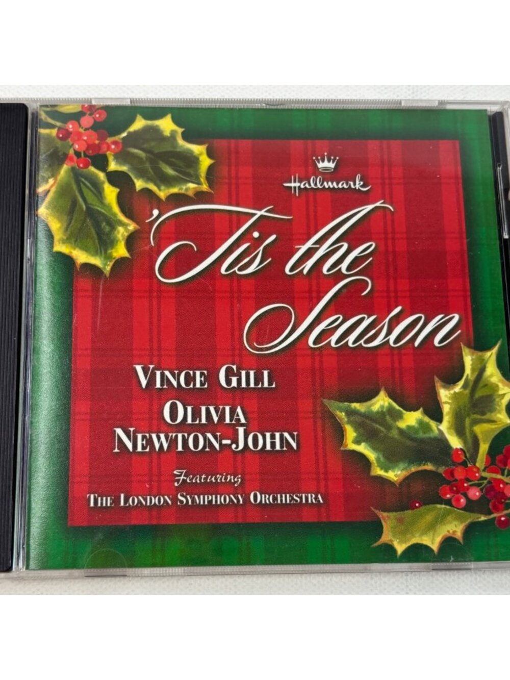 Tis The Season Vince Gill & Olivia Newton-John CD Hallmark 2000 Christmas Music